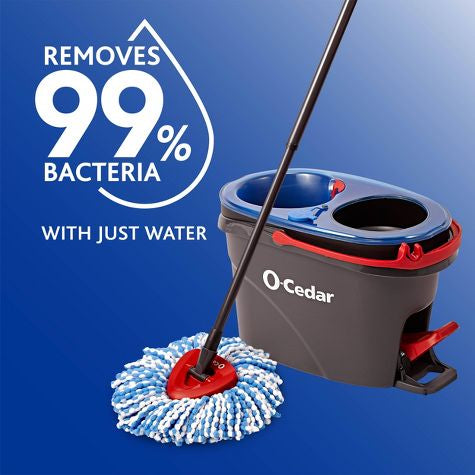 O-Cedar EasyWring RinseClean Spin Mop & Bucket System