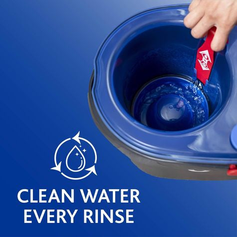 O-Cedar EasyWring RinseClean Spin Mop & Bucket System