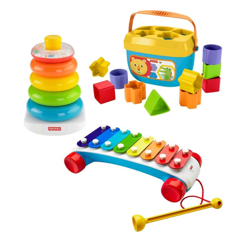 Set de regalo de trío infantil clásico de Fisher-Price