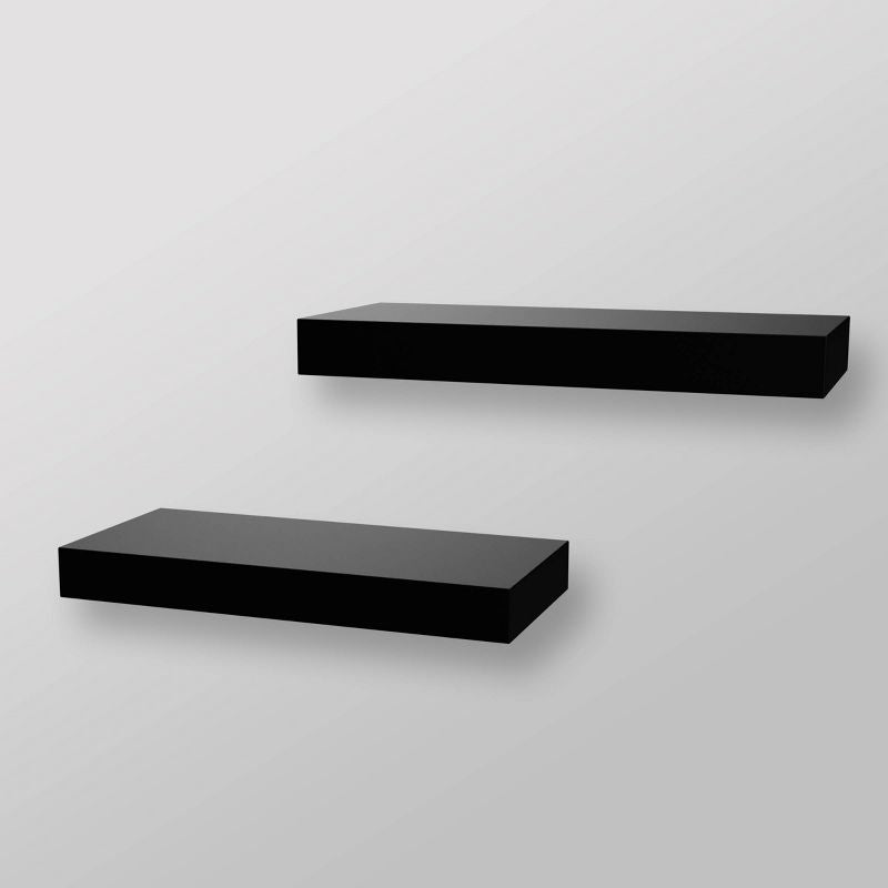 Juego de 2 estantes de pared de madera de 16" - Threshold™