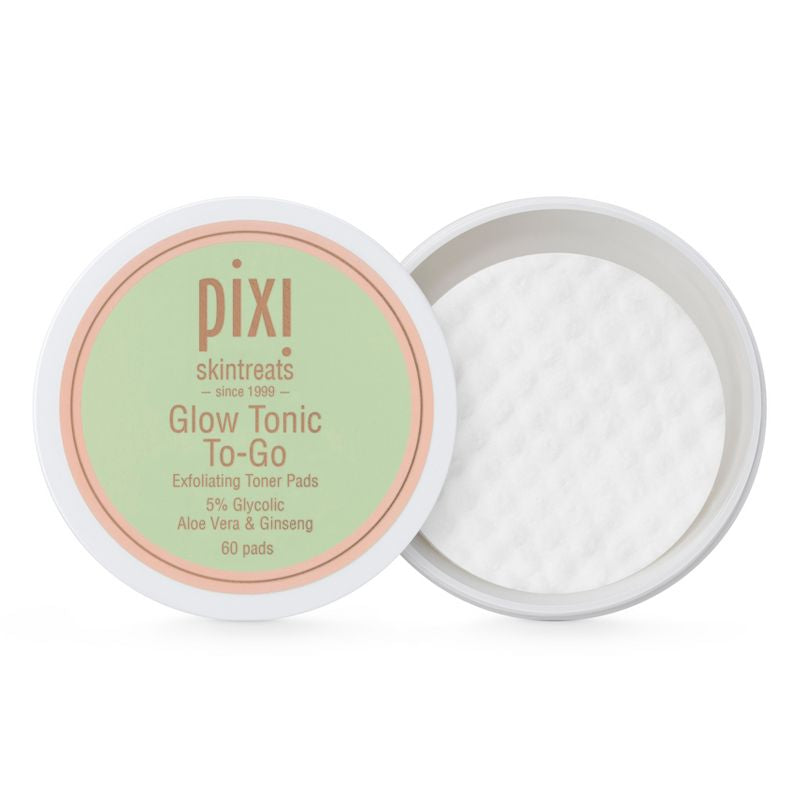 Almohadillas de tóner exfoliante Pixi By Petra Glow Tonic To-Go - 60ct/3.8oz