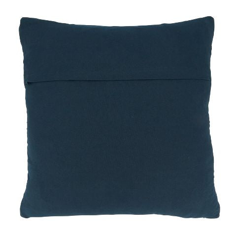 Funda de almohada cuadrada tejida Wonder Dashed de gran tamaño de 20"x20" - Estilo de vida Saro - incluye el cojin