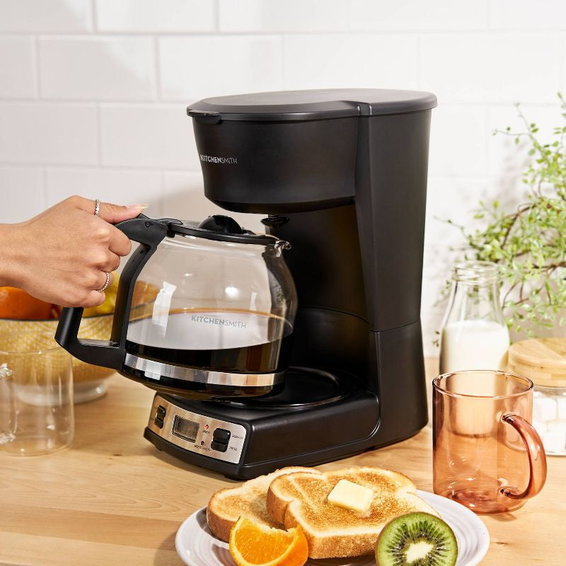 Cafetera programable KitchenSmith by Bella de 12 tazas