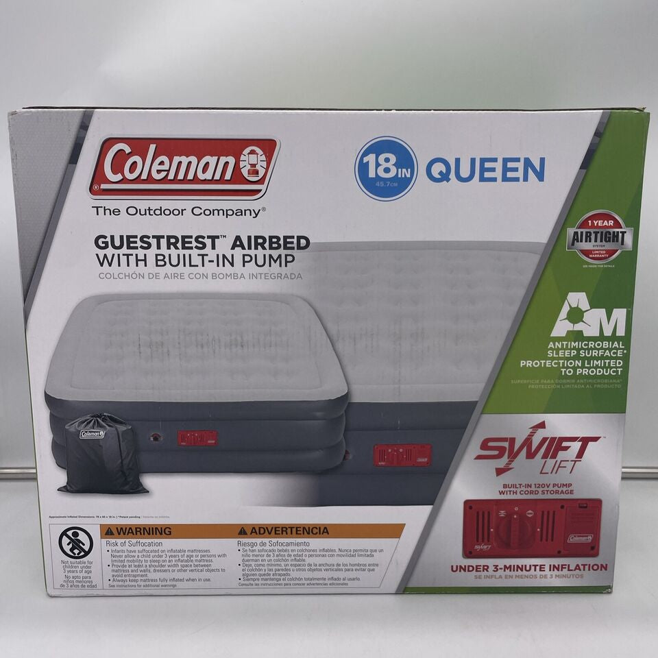 Coleman Colchón de Aire ComfortSmart – Doble Alto Queen