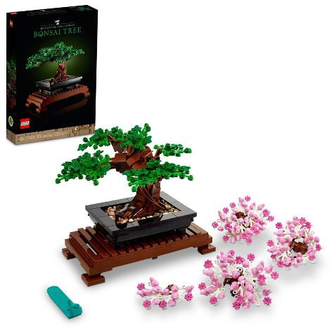 Conjunto de decoración para el hogar LEGO Icons Bonsai Tree 10281