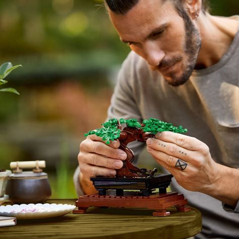 Conjunto de decoración para el hogar LEGO Icons Bonsai Tree 10281