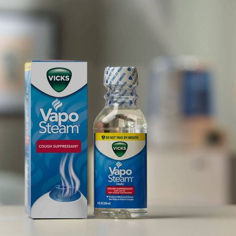 Supresor de la tos al vapor Vicks Vapo - 8 fl oz