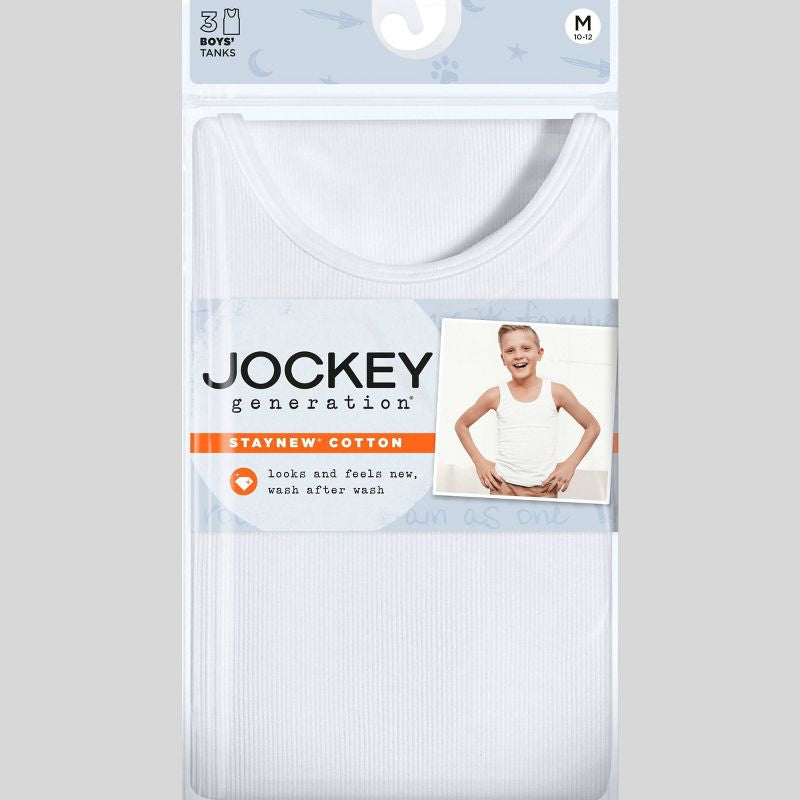 Camiseta Jockey Generation™ de 3 piezas para niños - Blanco