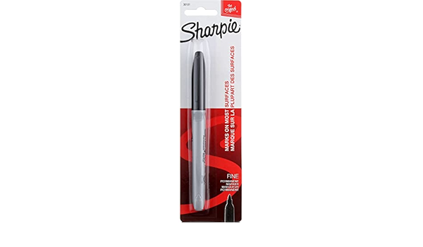 Marcador permanente Sharpie con punta fina