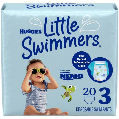 Pañales desechables para bebés Huggies Little Swimmers talla 3