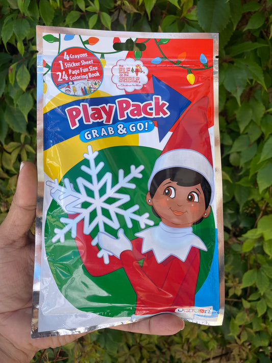 ELF ON THE SHELF - PACK DE ACTIVIDADES PARA COLOREAR AGARRAR Y LLEVAR