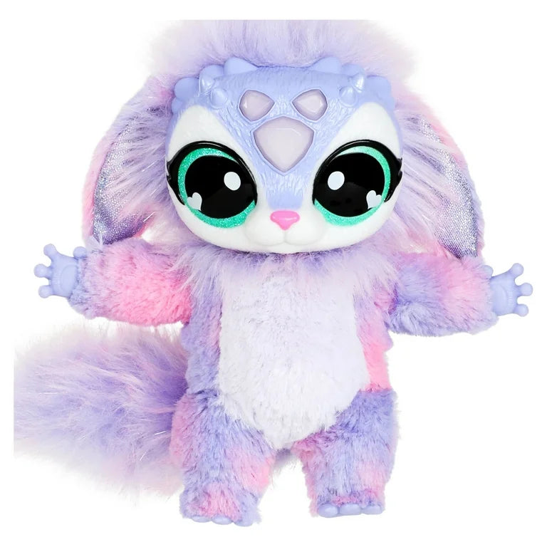 Magic Mixies Sparkle Bola de cristal mágica con exclusivo juguete de peluche Sparkle interactivo de 8 pulgadas Mayores de 5 años