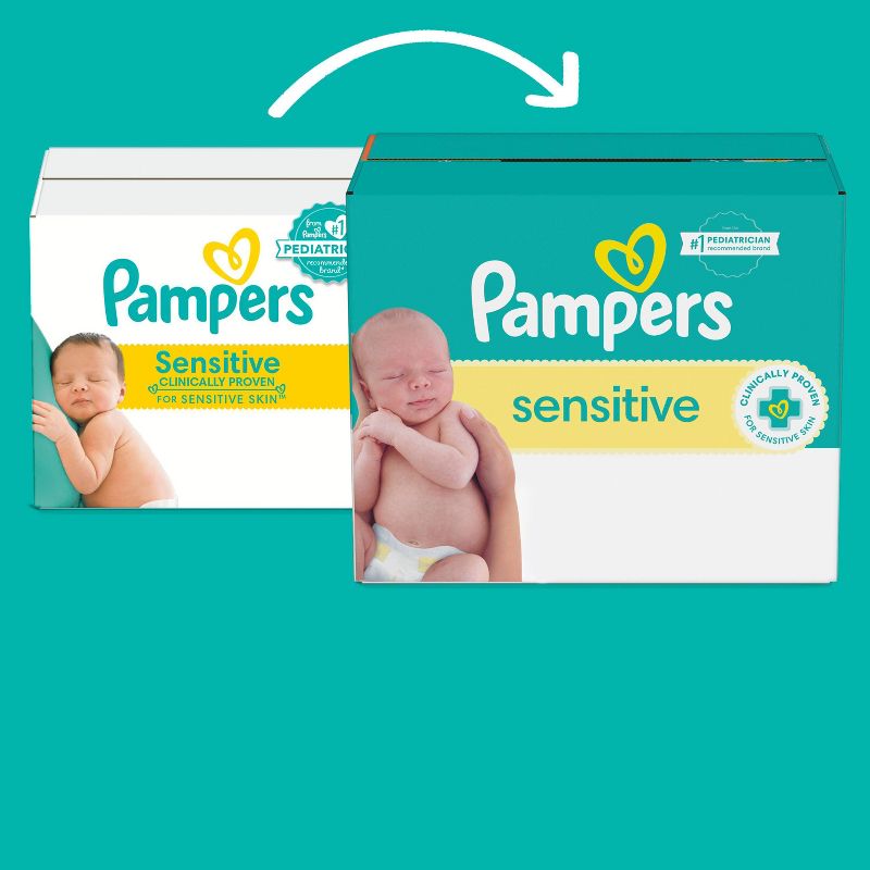 Toallitas Sensitive para bebés Pampers- 504 ( 6 paquetes )