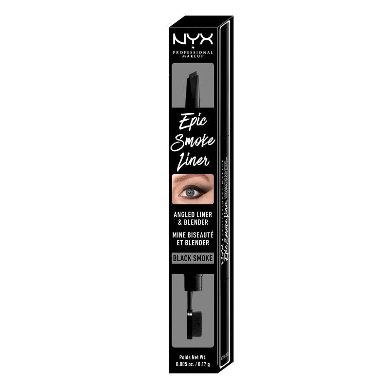 NYX Professional Makeup Epic Smoke Liner Sticks - Delineador de ojos ahumado vegano - 0,005 oz- Color
Black Smoke