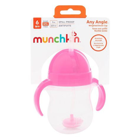 Taza de entrenamiento de paja ponderada Munchkin Click Lock - 7 oz