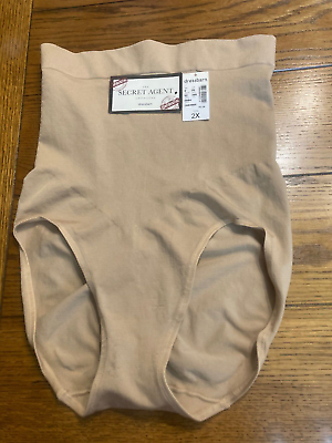 Dress Barn Secret Agent Collection Nude High Waist Shaping Panty