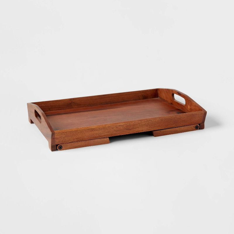 Bandeja de cama de madera de 22" x 14" - Threshold™