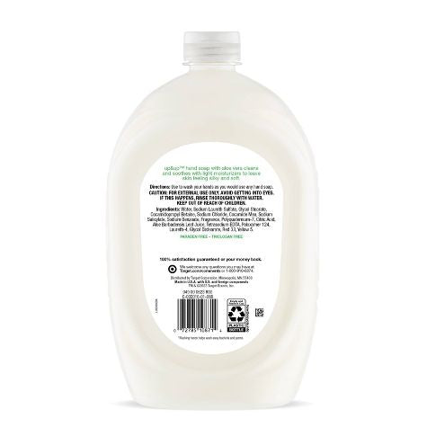 Jabón líquido para manos con aloe vera - 50 fl oz - up&up™