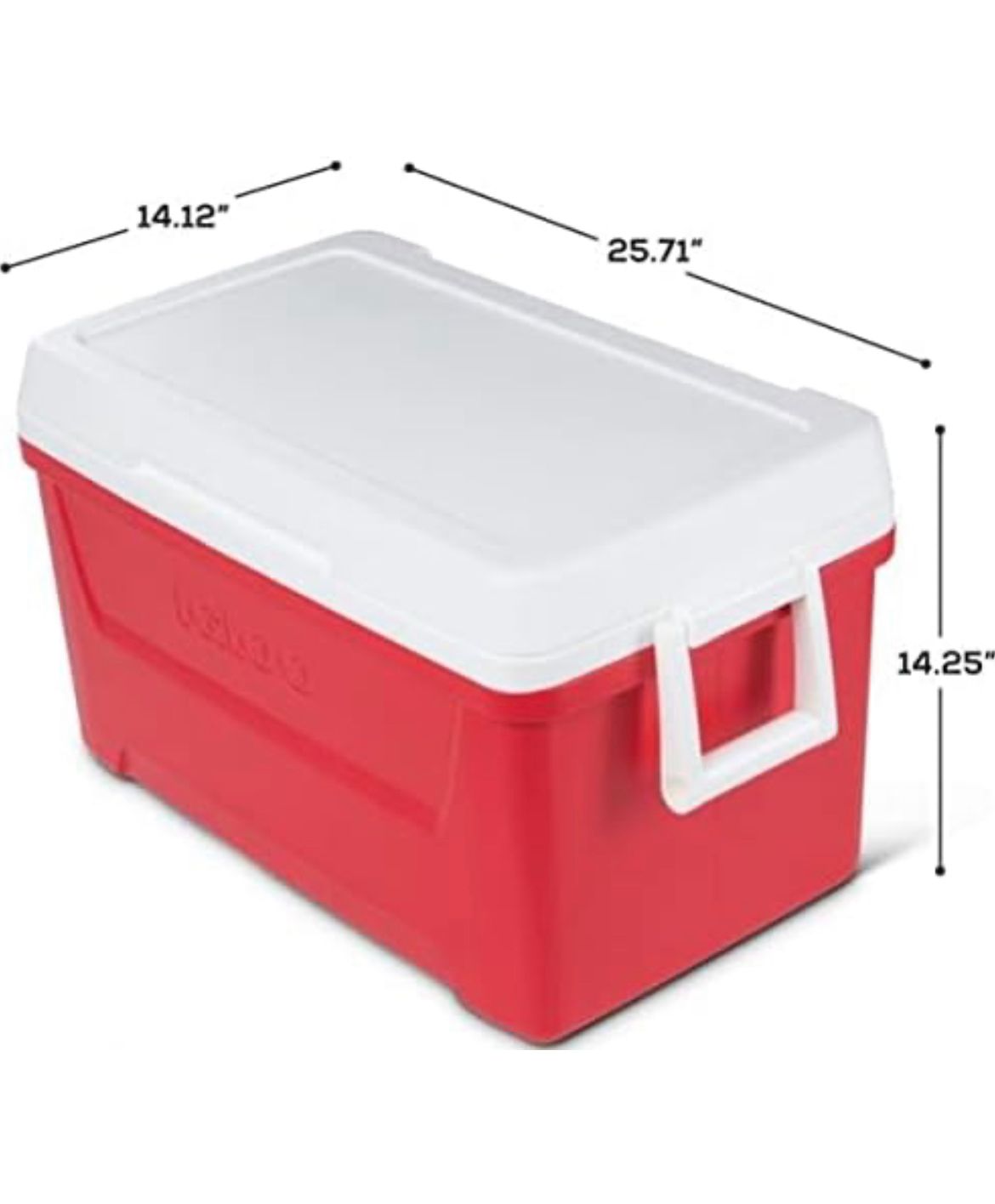 Hielera Igloo Island Breeze Rojo 48 Qt