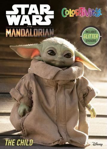 Star Wars The Mandalorian: Grogu: Colortivity with Stickers Tapa blanda