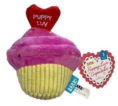 Juguete de peluche ""Puppy Luv Cupcake"" para perro