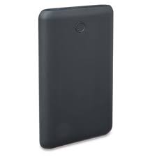 Batería portátil de doble puerto, carga 3x, 10000 mAh - Negro Onn 3