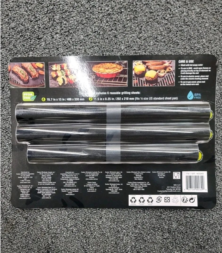 Miu Barbeque Grill Mats, 6 pcs.