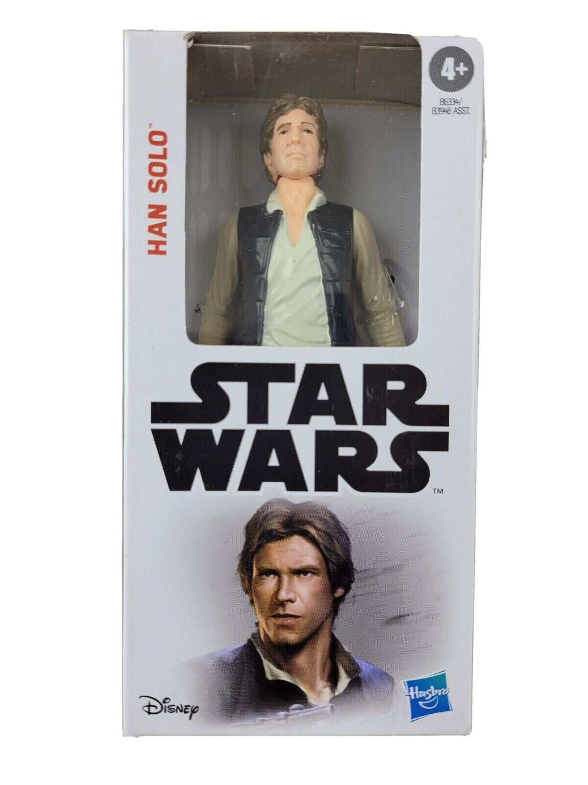 Figura de acción Hasbro Disney Star Wars 6 pulgadas Han Solo