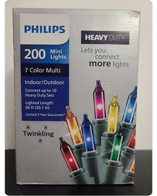 Luces Philips Multicolor Twinkling (200 luces)