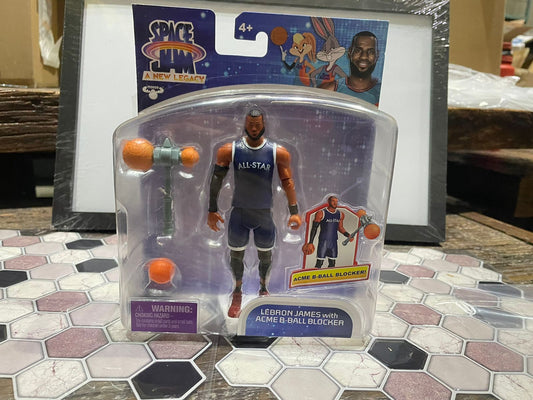 Figura de Space Jam (Lebron James Azul)